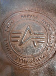 Alpha Industries kožená bunda G1 Leather - Etappa