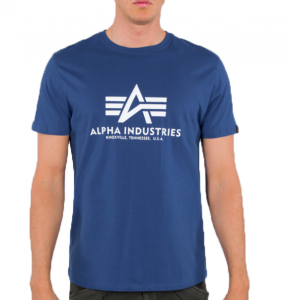 Alpha Industries triko Basic (NASA blue)