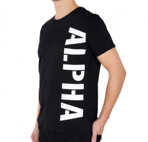 Alpha Industries Alpha Side Print T (black)