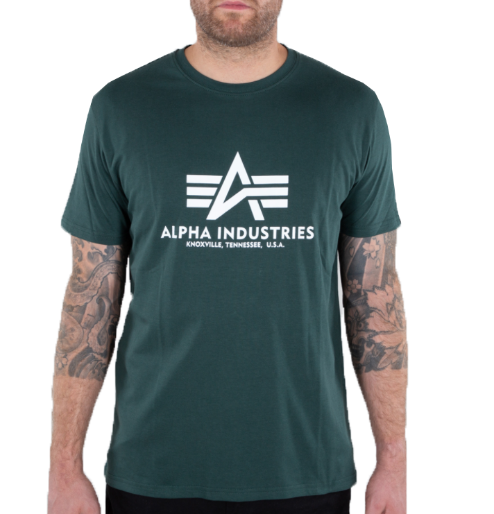 Alpha Industries Basic T (navy green)