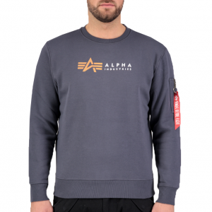Alpha Label Sweater (greyblack)