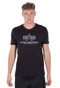 Alpha Industries Basic T Embroidery (black)