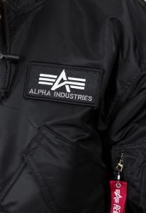 Alpha Industries bunda 45P Hooded (black)