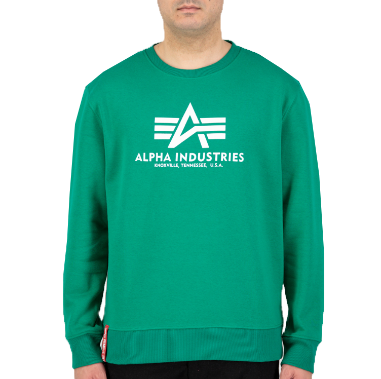 Alpha Industries Basic Sweater (jungle green)