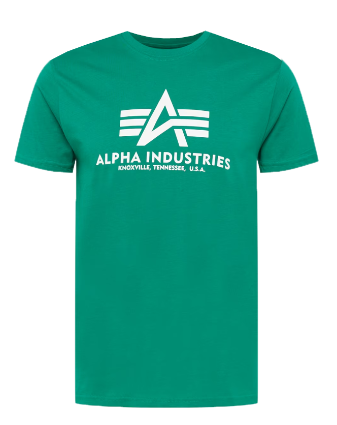 Alpha Industries triko Basic T (jungle green)
