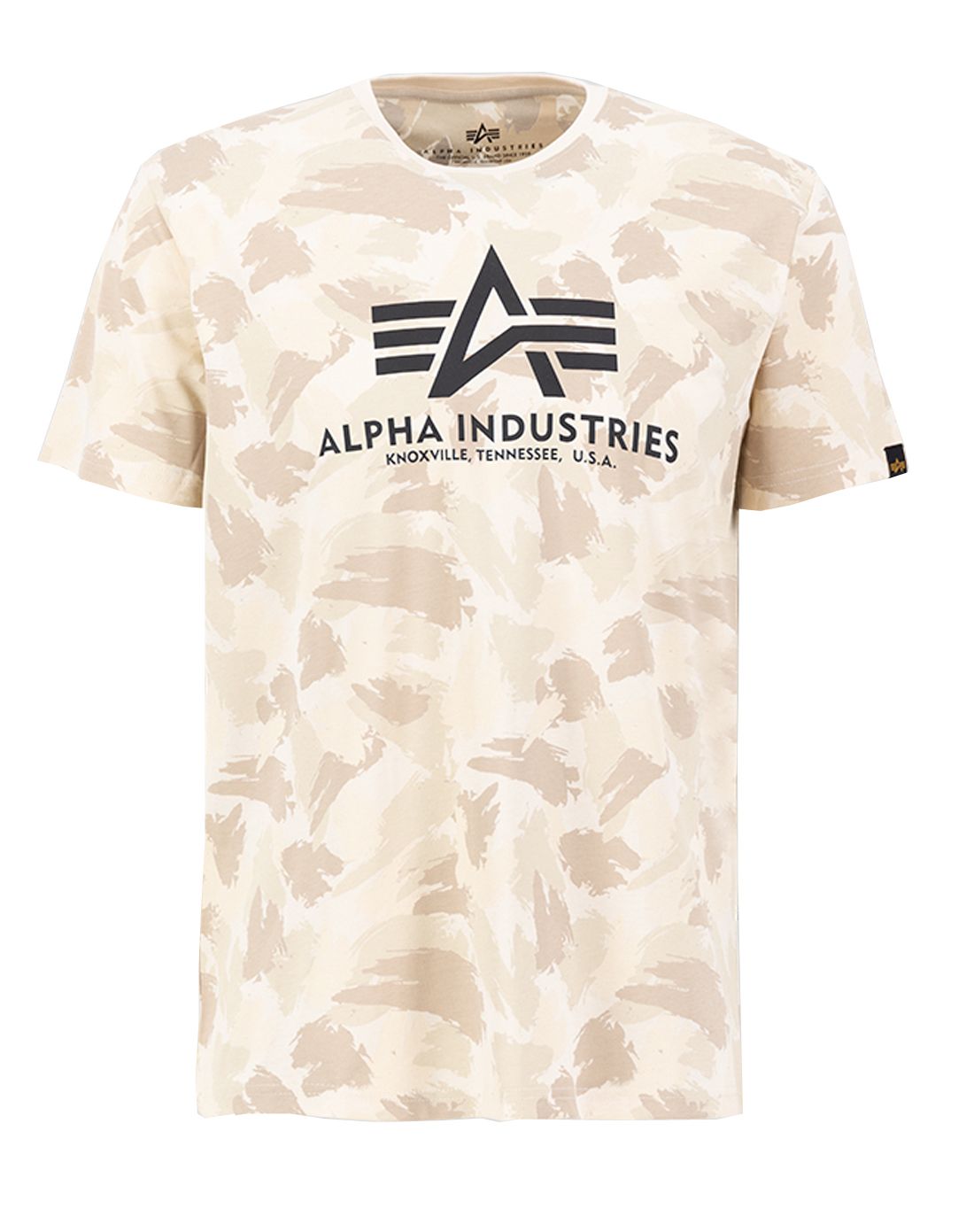 Alpha Industries pánské triko Basic T (pískové maskáčové) - Etappa