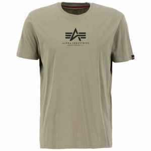 Alpha Industries pánské triko Basic T ML (olivové) | M, L, XL, XXL