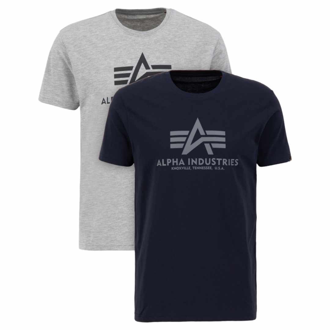 Alpha Industries Basic T 2 Pack
