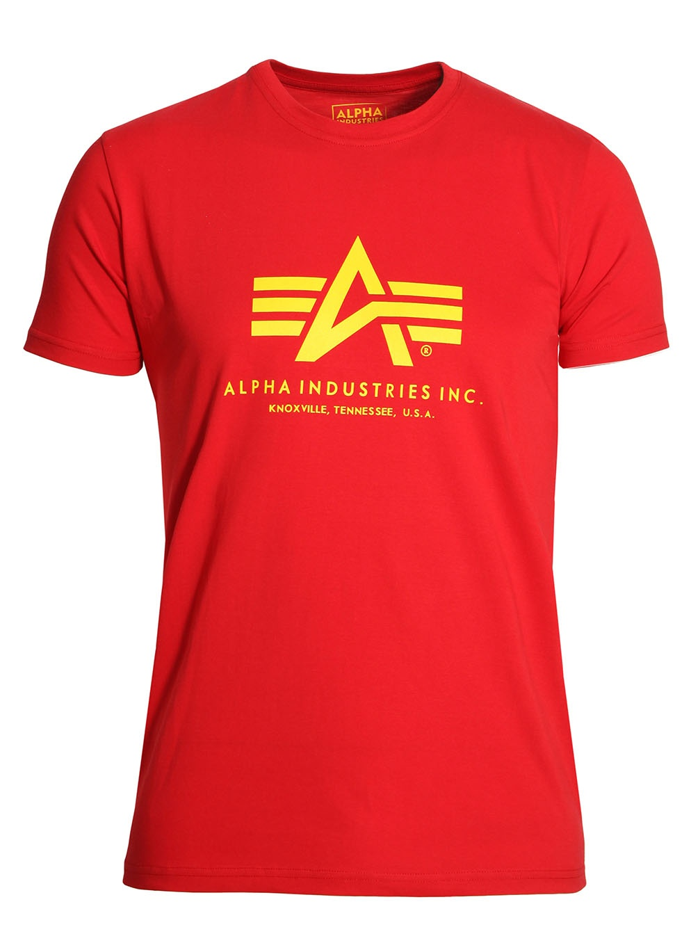 Alpha Industries triko Basic Speed Red