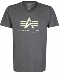  Alpha Industries Basic greyblack 100501-136