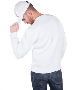 Alpha Industries pánská mikina Basic Sweater white
