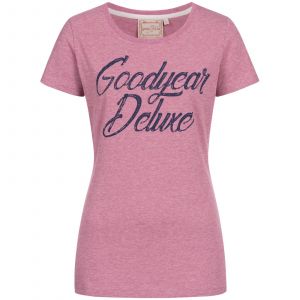 Goodyear dámské tričko CORD DELUXE Marl Pink