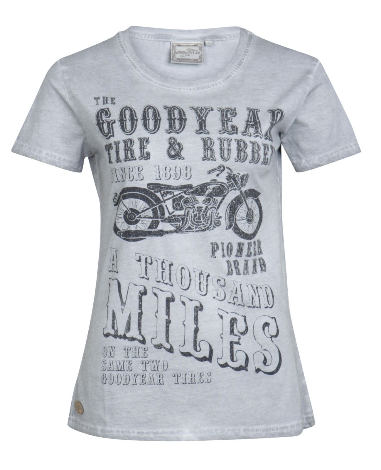 Goodyear dámské tričko PILOT ROCK šedé - Etappa