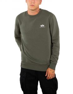 Sweater Small Logo (olive)