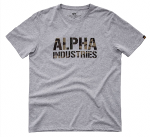 Alpha Industries triko Camo Print T